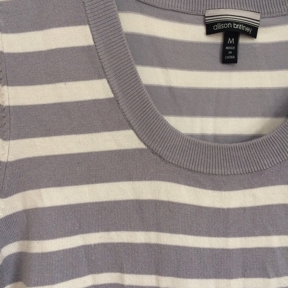 Striped Sweater Dress - Picture 2 of 3